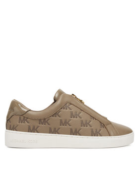 MICHAEL Michael Kors Sneakersy MICHAEL Michael Kors Keaton Zip Slip On 43T5KTFP5L Béžová