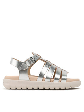 Geox Szandál Geox J Sandal Soleima Gir J35GSB000CFC1007 M Ezüst