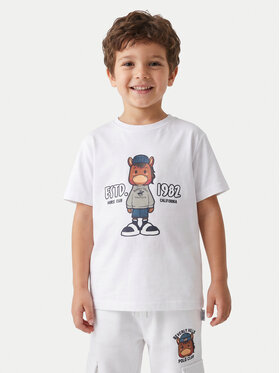 Beverly Hills Polo Club Beverly Hills Polo Club Футболка P-SS26B-TS0135 Білий Regular Fit