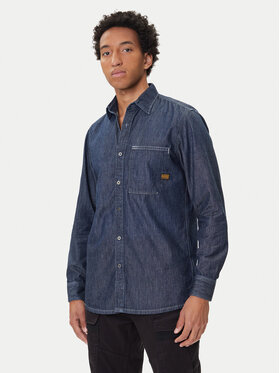 G-STAR G-Star Raw camicia di jeans D27083-D539 Blu scuro Regular Fit