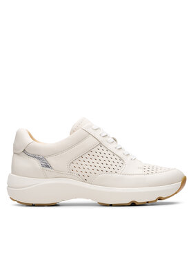 Clarks Снікерcи Clarks Tivoli Walk 26181361 Білий