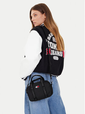 Tommy Jeans Geantă Tommy Jeans Tjw Ess Daily Crossover AW0AW17889 Negru