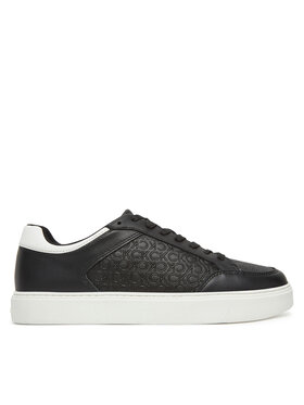 Calvin Klein Sneakersy Calvin Klein Clean Cup Low Laceup Mono HM0HM01899 Čierna