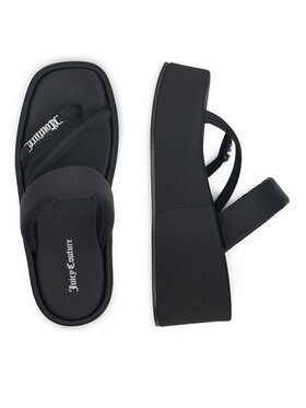 Juicy Couture Čības uz pirksta Juicy Couture WSS21515-01 Melns