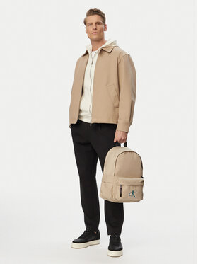 Calvin Klein Jeans Rucksack Calvin Klein Jeans Solid Monologo Backpack IU0IU00731 Beige