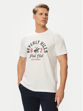 Beverly Hills Polo Club Beverly Hills Polo Club Футболка P-SS26M-TS1290 Білий Regular Fit