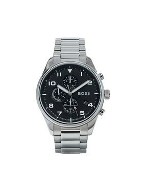BOSS Pulkstenis Boss View 1514008 Sudraba