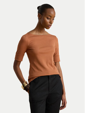 LAUREN RALPH LAUREN LAUREN RALPH LAUREN Majica Judy 200654963505 Narančasta Slim Fit