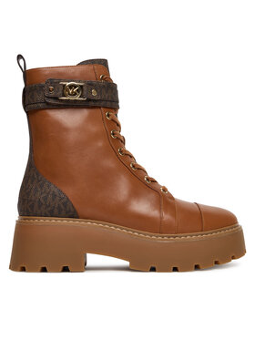 MICHAEL Michael Kors Šnurovacia obuv MICHAEL Michael Kors 40T5MAFE6L Hnedá