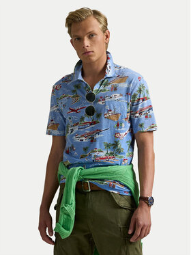 Polo Ralph Lauren Polo Ralph Lauren Поло 710966450001 Голубий Standard Fit