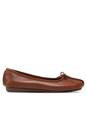 Clarks Baleríny Clarks Freckle Ice 203529304 Hnedá