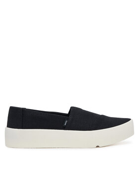 Toms Poltopánky Toms Verona Slip On 10021139 Čierna