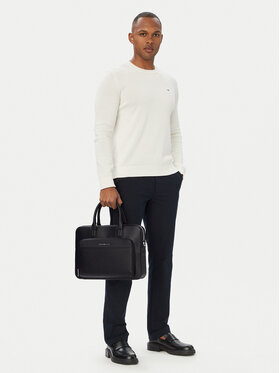 Tommy Hilfiger Torba na laptopa Tommy Hilfiger Th Central Slim Computer Bag AM0AM14730 Czarny
