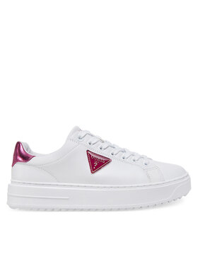 Guess Sneakersy Guess FLJD12 LEA12 Biela