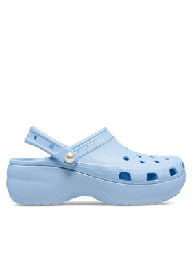 Crocs Šľapky Crocs Classic Platform Pearl Clog 211231 Modrá