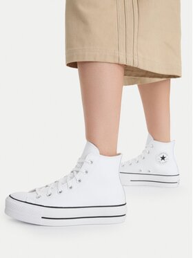 Converse Кеди Converse Chuck Taylor All Star Lift Clean Hi 561676C Білий