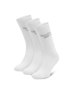 Reebok Dlhé ponožky Reebok R0367-SS24 (3-pack) Biela