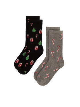 Lasocki Дълги чорапи Lasocki 2MB-001-AW23 (2-pack) Сив