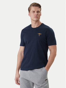 Aeronautica Militare Aeronautica Militare Camiseta 261TS1580UJ00372 Azul marino Regular Fit