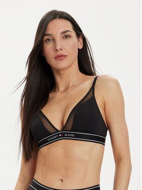 Tommy Hilfiger Tommy Hilfiger Bralette UW0UW05130 Negro