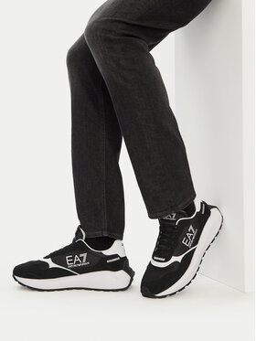 EA7 Emporio Armani Снікерcи EA7 Emporio Armani 7X000341 AF18616 MC001 Чорний