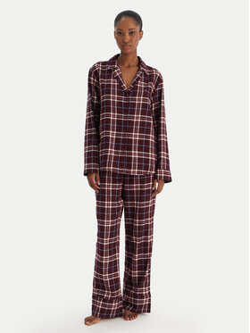 Tommy Hilfiger Tommy Hilfiger Pijama UW0UW06158 Guinda/burdeos Regular Fit