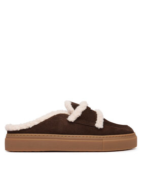 Inuikii Παντόφλες Inuikii Mule Wool 1004.017.0011 Καφέ