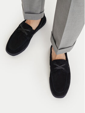 Calvin Klein Espadrillas Calvin Klein Espadrille Hybrid Boat Su HM0HM02174 Nero