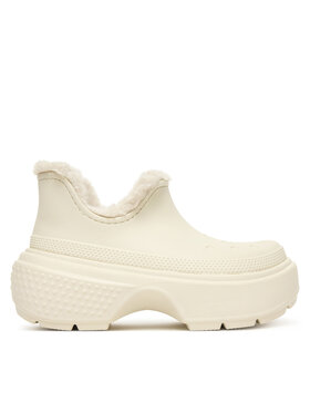 Crocs Sněhule Crocs Stomp Lined Shorty Boot 210673 Écru
