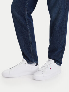 Tommy Hilfiger Sportcipők Tommy Hilfiger Icon Court FM0FM05946 Fehér