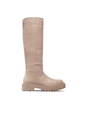 Simple Kozačky Simple SL-18-02-000051 Béžová