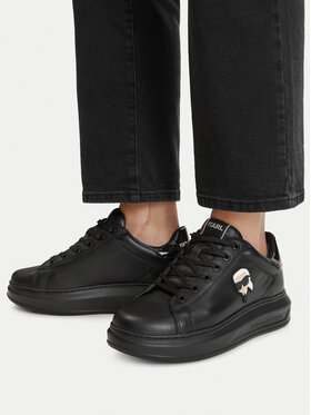 KARL LAGERFELD Sneakersy KARL LAGERFELD KL62530N Czarny