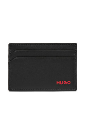 HUGO Etui na karty kredytowe HUGO 50570456 Czarny