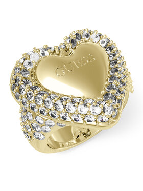 Guess Prsteň Guess JUBR05 019JW Zlatá