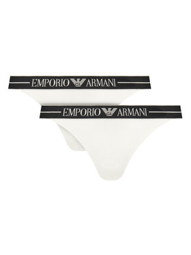 Emporio Armani Underwear Emporio Armani Underwear Комплект стрінгів EW000405 AF10881 M0069 Білий