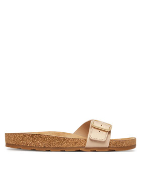 Tommy Hilfiger Papucs Tommy Hilfiger Cork Footbed Slip-On FW0FW09344 Bézs