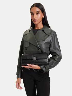 Calvin Klein Torebka Calvin Klein Emblem Hw Padded Clutch LV04F1240G Czarny