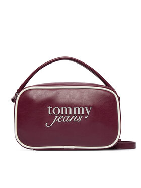 Tommy Jeans Geantă Tommy Jeans Tjw Bold Script Camera Bag AW0AW19053 Vișiniu