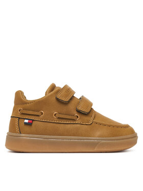 Tommy Hilfiger Halbschuhe Tommy Hilfiger Hector T1X4-35221-0315 M Hellbraun