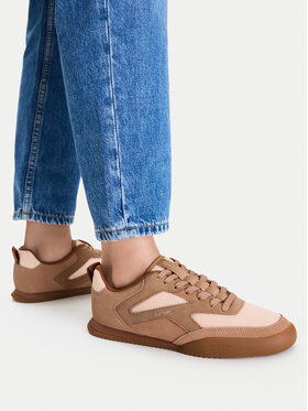 Calvin Klein Sneakers Calvin Klein Low Pro Runner Laceup Mesh Sue HW0HW03100 Maro