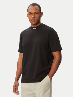 BOSS BOSS Футболка Tee Collar 50562120 Чорний Relaxed Fit