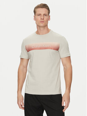 Calvin Klein Calvin Klein Camiseta Linear Ombre K10K114163 Gris Regular Fit