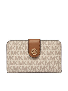 MICHAEL Michael Kors Портфейл MICHAEL Michael Kors Pop 32S6G17F8B Кремав