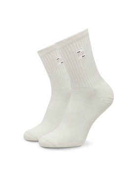 Filling Pieces Dlhé ponožky Filling Pieces Patch 68513711901 Biela