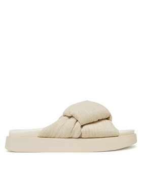 Inuikii Šľapky Inuikii Oversized Linken Knot-147 1028 Écru