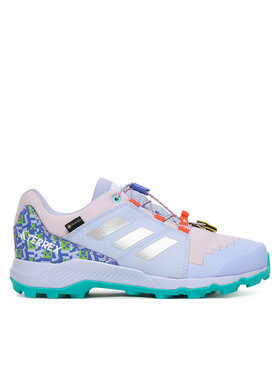 adidas Трекінгові черевики adidas Minecraft Terrex Gore-Tex Hiking JR1315 Фіолетовий