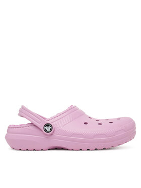 Crocs Šľapky Crocs Classic Lined Clog 207010 Ružová