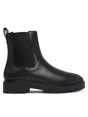 LAUREN RALPH LAUREN Gležnjarji Chelsea LAUREN RALPH LAUREN 802974476002 Črna