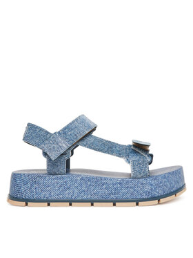 Melissa Sandali Melissa Melissa Flowing Platform Denim Ad M 36132 Blu