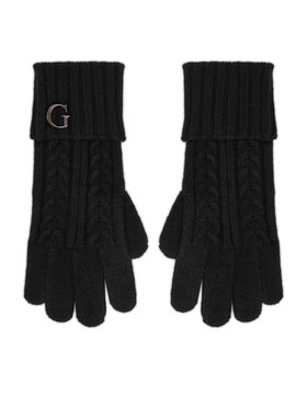 Guess Sieviešu cimdi Guess AW5382 POL02 Melns